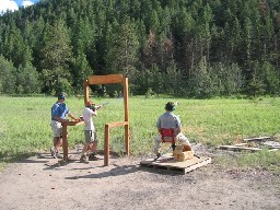 Shotgun shooting at Harlan